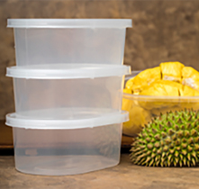 TAKEAWAY CONTAINERS WITH COMPARTMENTS