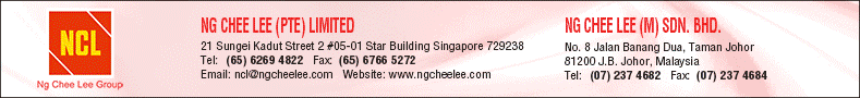 NG CHEE LEE PTE LTD Banner